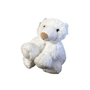 Aroma Home Pillow Plush Stuffed Pet White Polar Bear Heating Pad